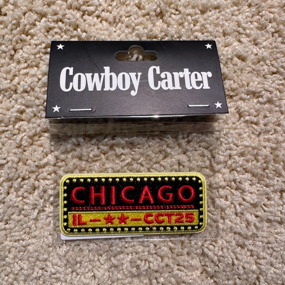 EXCLUSIVE Cowboy Carter Chicago Patch
